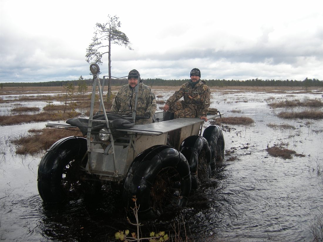 Вездеход в тайге
