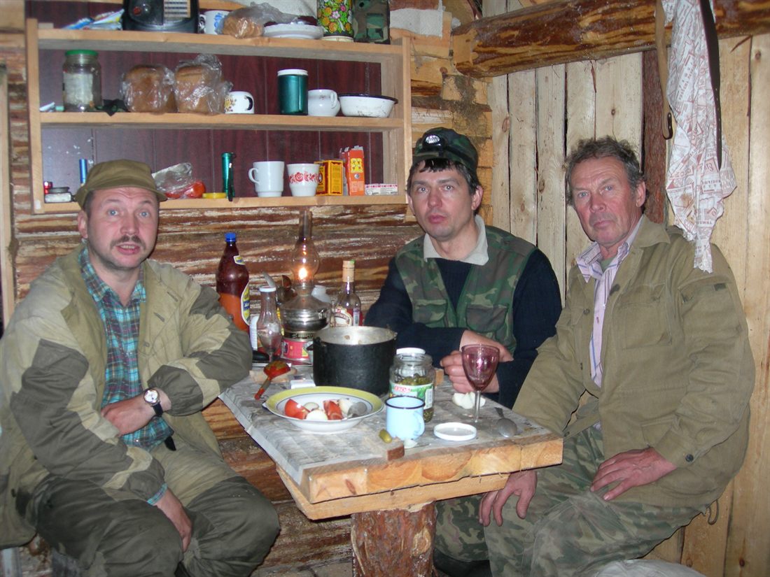 Вечер в избе